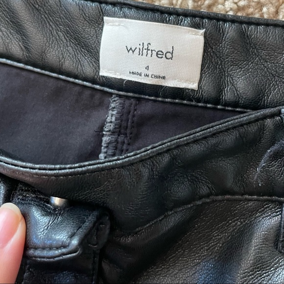Aritzia Wilfred The Melina Pant Black - Picture 9 of 9